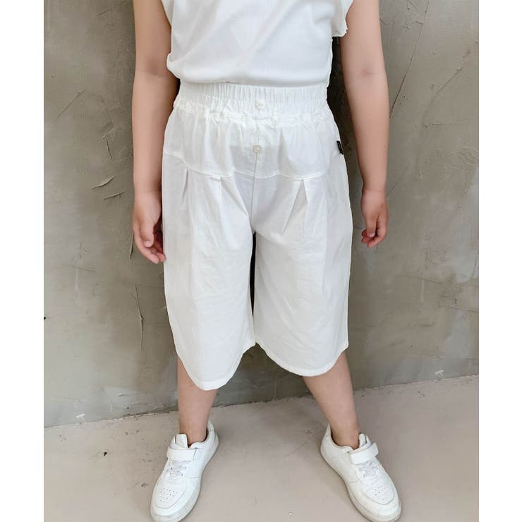 【aimoha-KIDS-】ワイドタックパンツ | aimoha kids | 詳細画像14 