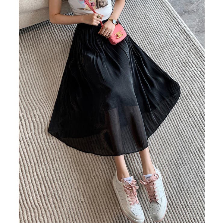 シアープリーツスカート | aimoha  | 詳細画像3 