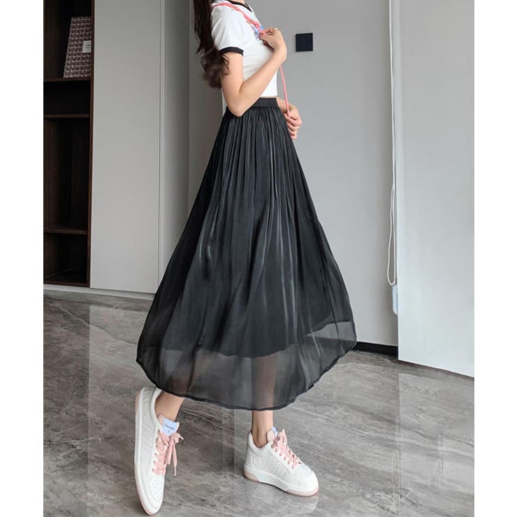 シアープリーツスカート | aimoha  | 詳細画像5 