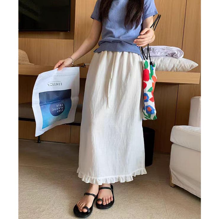 ナチュラルストレートスカート | aimoha  | 詳細画像5 