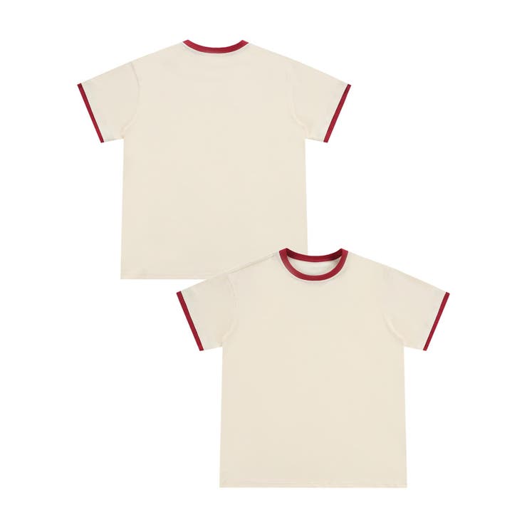 バインダーネックTシャツ[品番：XT000014291]｜aimoha men