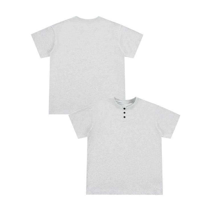 ヘンリーネック半袖Tシャツ | aimoha men | 詳細画像3 