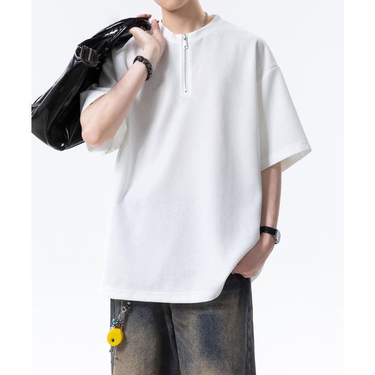 JOURNAL STANDARD relume シャツ 「ZOZO限定」ツイルハーフZIP