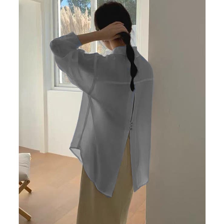 【AEAE】シャツ バック ベージュ ★韓国発★大人気 韓国通販 dgo】オーバーサイズバックプリントTシャツ ホワイト