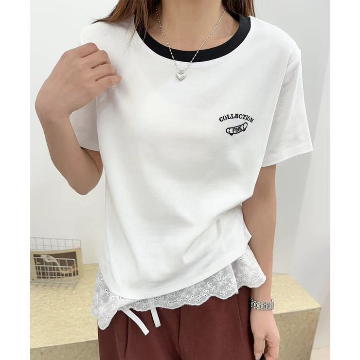 HANAロゴTシャツ 8／5までの限定価格】フラワーロゴTシャツ｜INGNI(イング) 公式