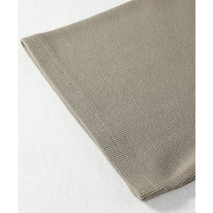 【GENXDER】ワッフルスリットポロ風Tシャツ | aimoha  | 詳細画像8 