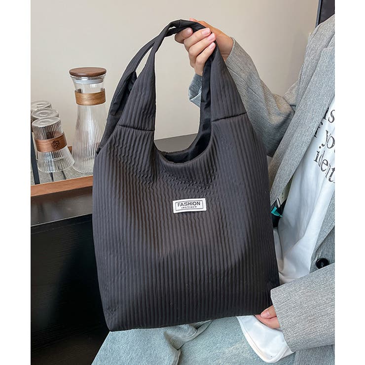 リブニットライクトートバッグ | aimoha  | 詳細画像19 