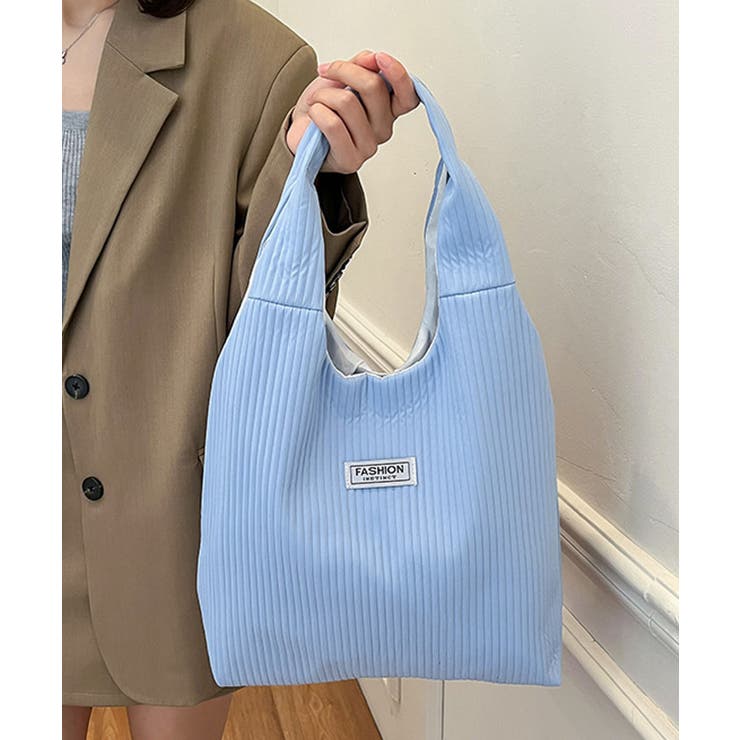 リブニットライクトートバッグ | aimoha  | 詳細画像32 