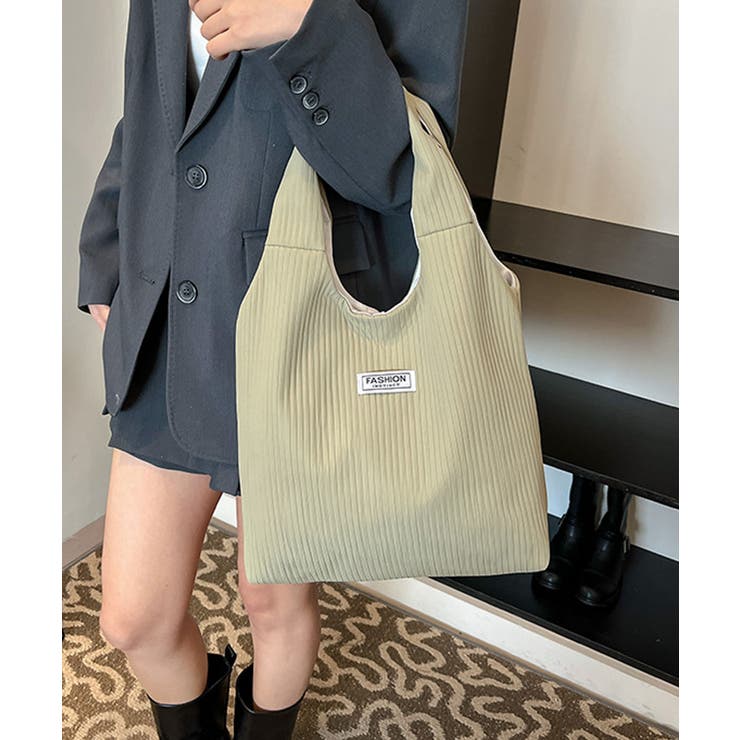 リブニットライクトートバッグ | aimoha  | 詳細画像37 