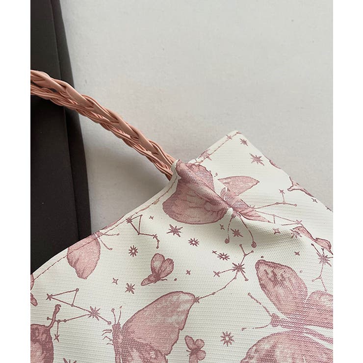 バタフライプリントショルダーバッグ | aimoha  | 詳細画像11 