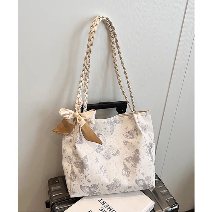 バタフライプリントショルダーバッグ | aimoha  | 詳細画像32 