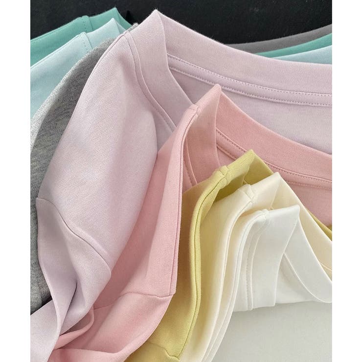 カラーベーシックTシャツ | aimoha  | 詳細画像5 