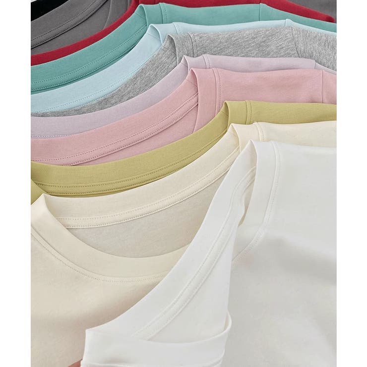カラーベーシックTシャツ | aimoha  | 詳細画像6 