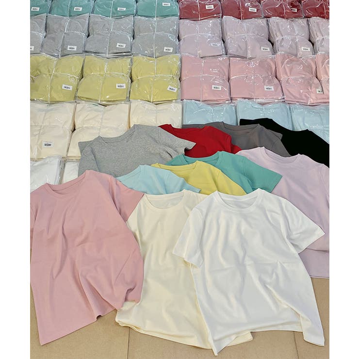 カラーベーシックTシャツ | aimoha  | 詳細画像10 
