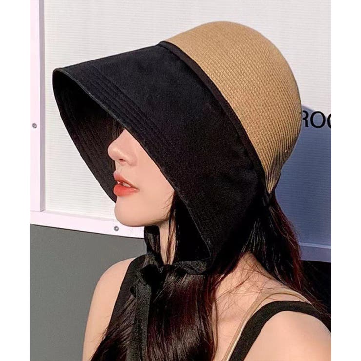 ブラック2 | 紐付きクラシッククロッシュハット | aimoha 