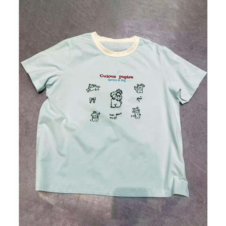 キャラクターイラストプリントTシャツ[品番：XT000014462]｜aimoha