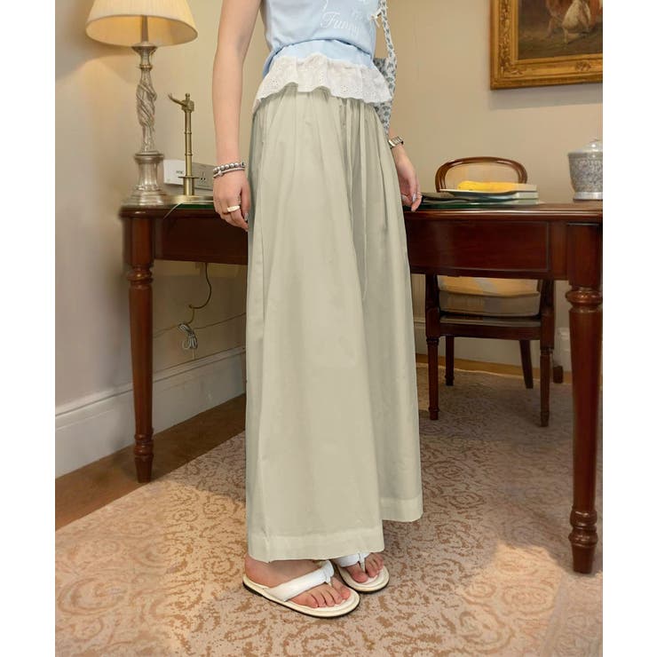 ハイウエストフレアワイドパンツ | aimoha  | 詳細画像2 