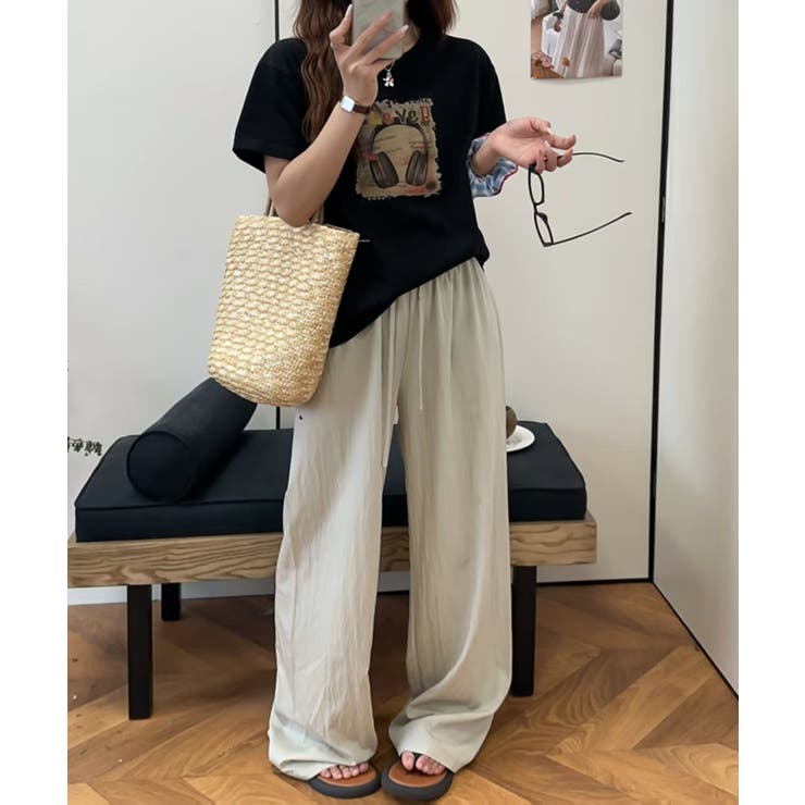 ヘッドホンプリントTシャツ | aimoha  | 詳細画像4 