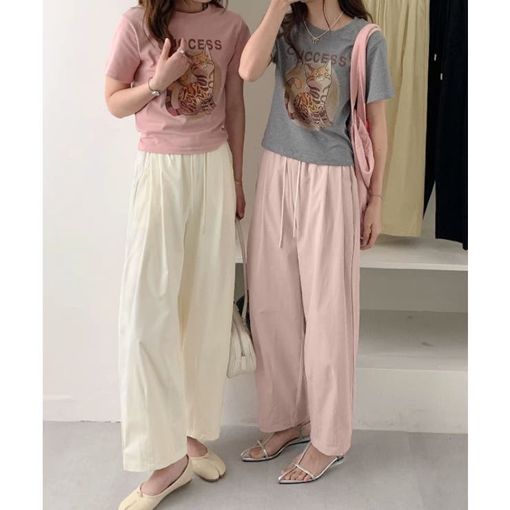 イージータックワイドパンツ | aimoha  | 詳細画像6 