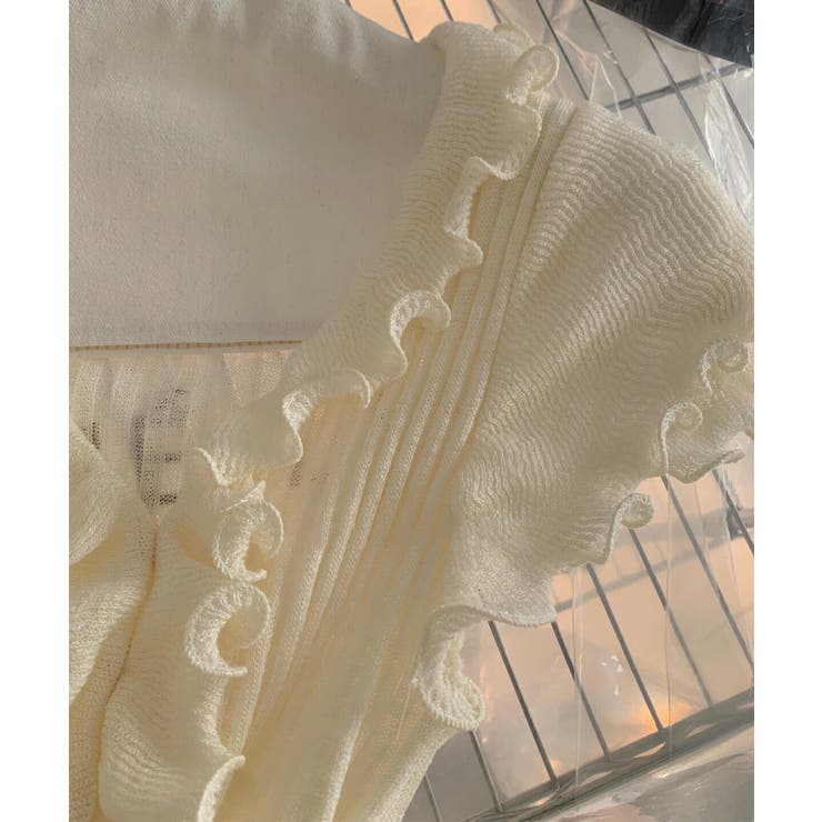 【Jasmine】ラッフルサマーニットカーディガン Jasmine Grandi… | aimoha  | 詳細画像10 