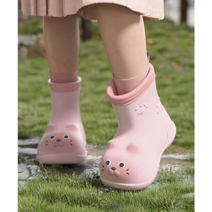 【aimoha-KIDS-】キッズ用アニマルレインブーツ | aimoha kids | 詳細画像1 