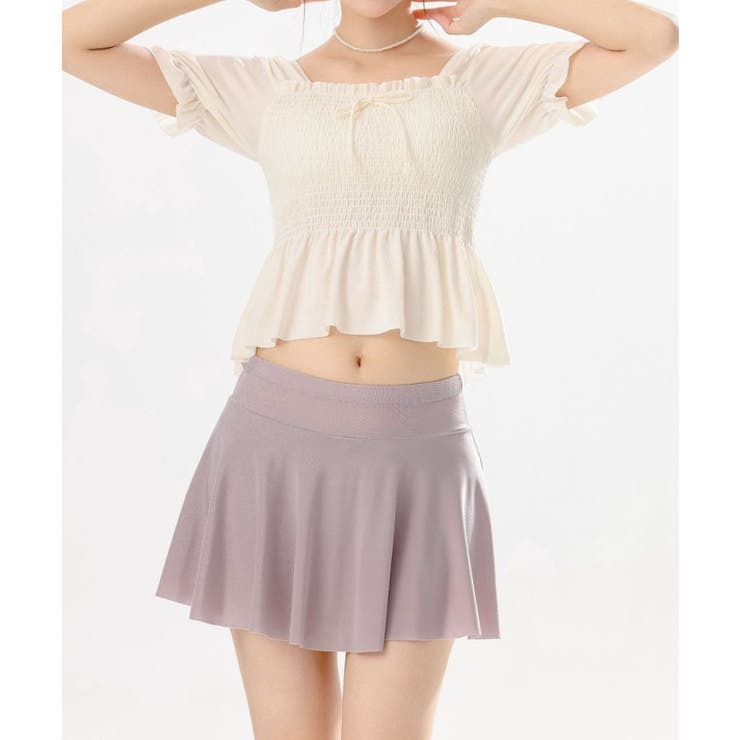 ガーリーセパレート水着スカートタイプ | aimoha  | 詳細画像9 