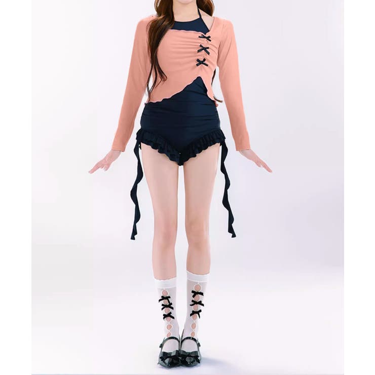 かわいいガーリー水着2点セット | aimoha  | 詳細画像13 