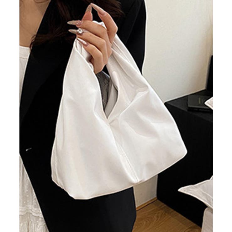 【B.A.G.】ギャザー風デザインハンドバッグ | aimoha  | 詳細画像13 