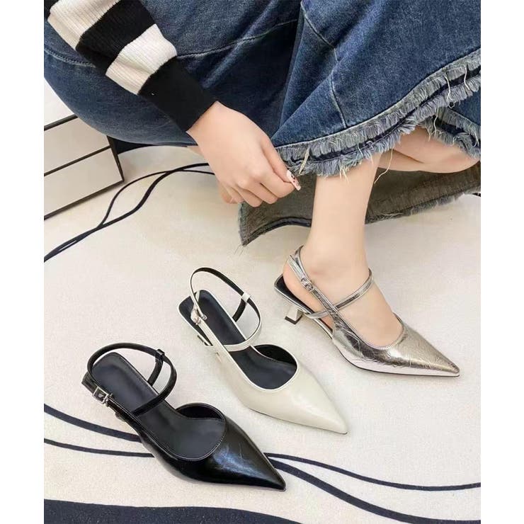 シングルストラップポインテッドミュール | aimoha  | 詳細画像3 