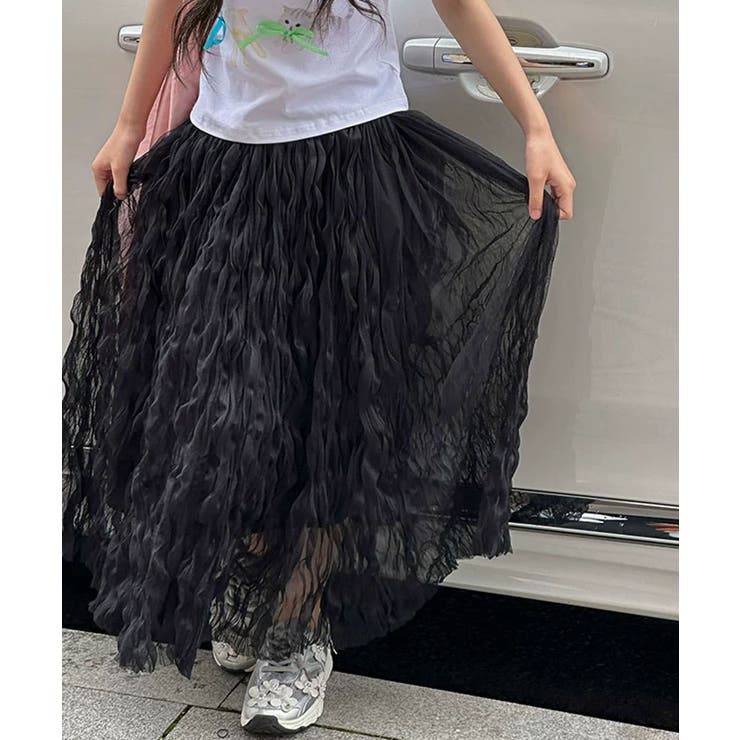 【HOOK】for girls エアリープリーツロングスカート | HOOK | 詳細画像22 