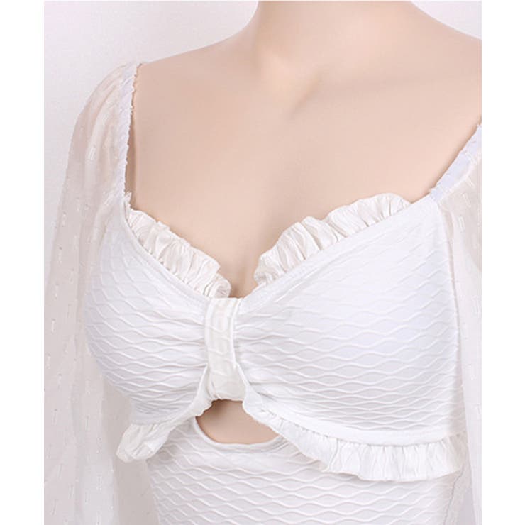 長袖ガーリースイムウェア 水着 全2色 | aimoha  | 詳細画像20 