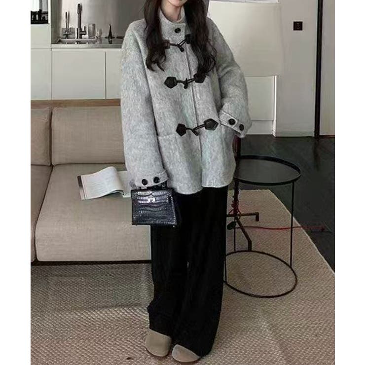 【BANICO】トグルデザインウールジャケット | aimoha  | 詳細画像1 