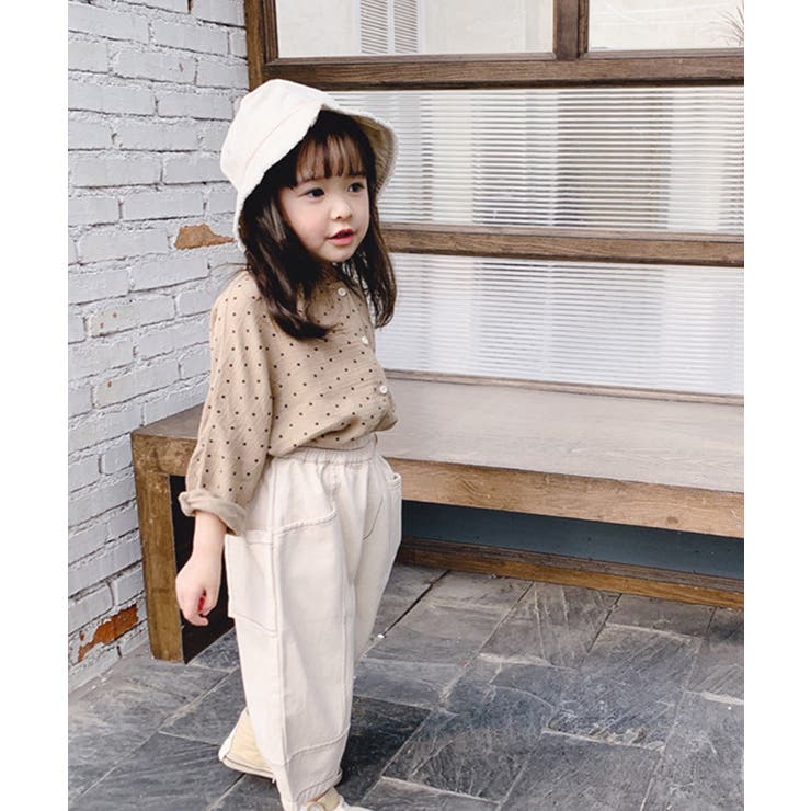 韓国子供服 かわいい水玉 ドット柄ブラウス 品番 Xt Aimoha Kids アイモハキッズ のキッズファッション通販 Shoplist ショップリスト