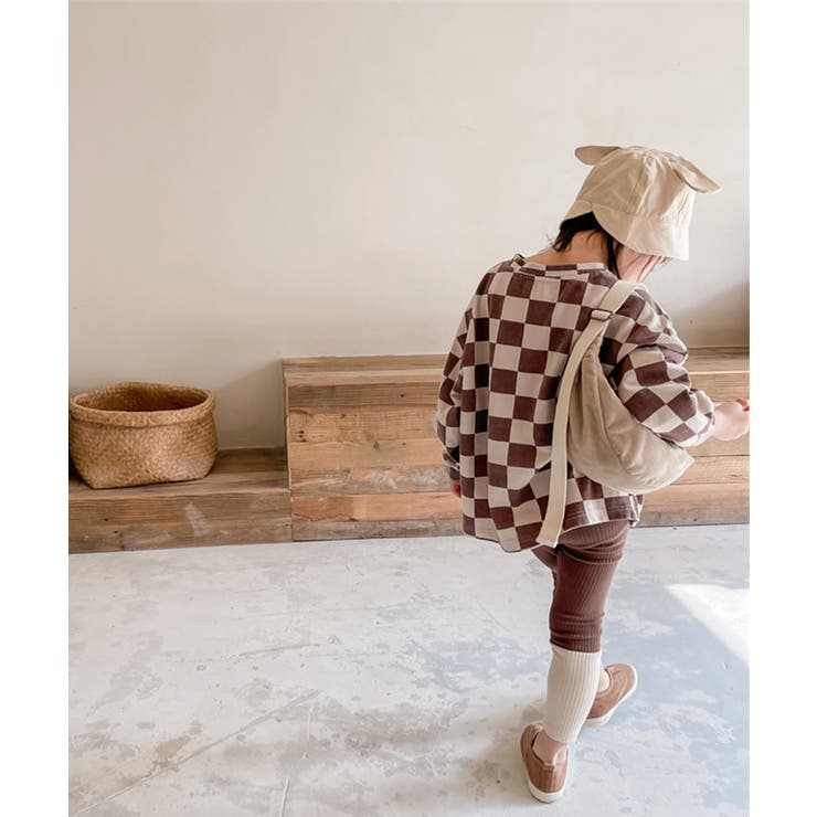 aimoha KIDS ブロックチェック柄カットソートップス | aimoha kids | 詳細画像13 