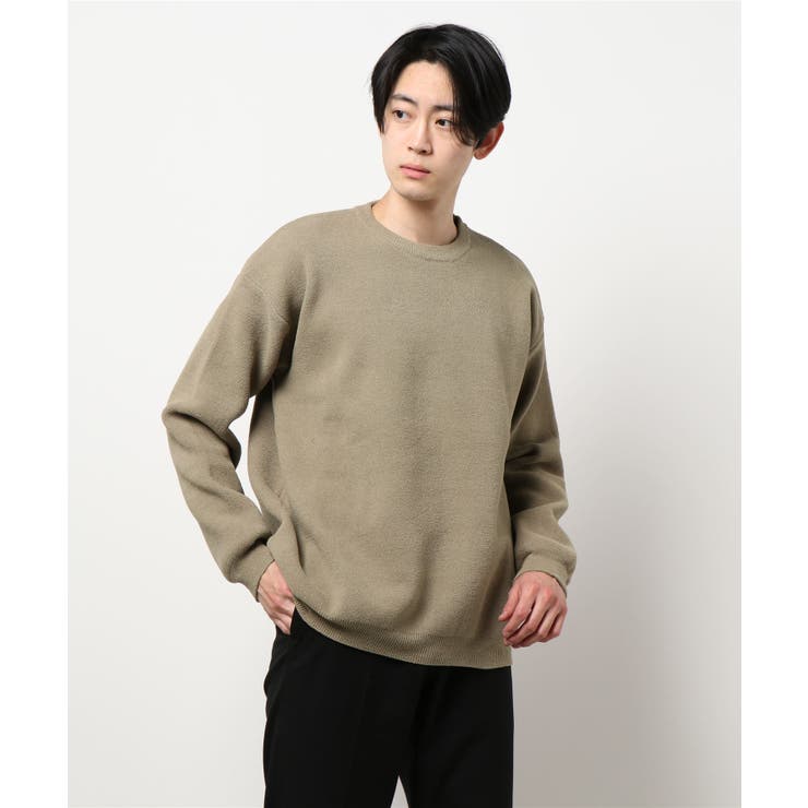 ビッグシルエット シンプルニット メンズ 品番 Xt Aimoha Men アイモハ のメンズ ファッション通販 Shoplist ショップリスト