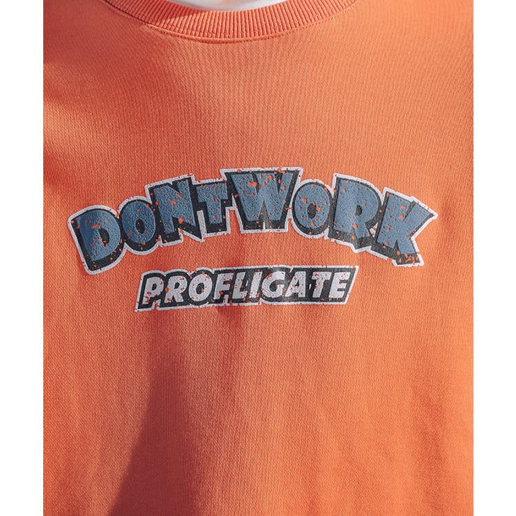 ベーシック アメカジ英字発泡プリントスウェット 韓国ファッション | HOOK | 詳細画像23 