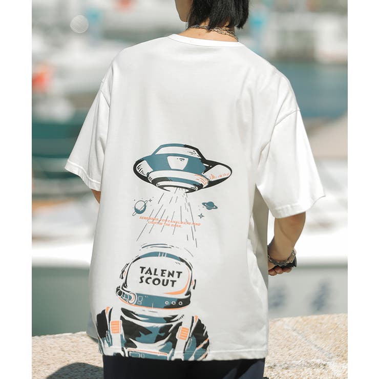 新作 Hook 宇宙イラストバックpt 半袖tee 品番 Xt Hook フック のメンズファッション 通販 Shoplist ショップリスト