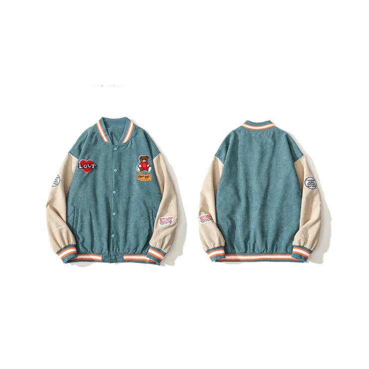 22 AW SVDDXNLY Dobermann dog baseball uniform jacket varsity 22 AW SVDDXNLY Dobermann dog baseball uniform jacket varsity