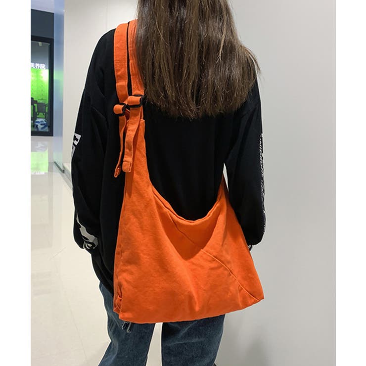 オレンジ | シンプルキャンバストート キャンバス トート | aimoha 