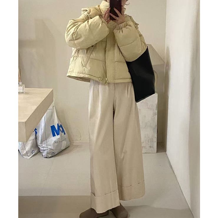 ポケットデザインショートダウン | aimoha  | 詳細画像2 