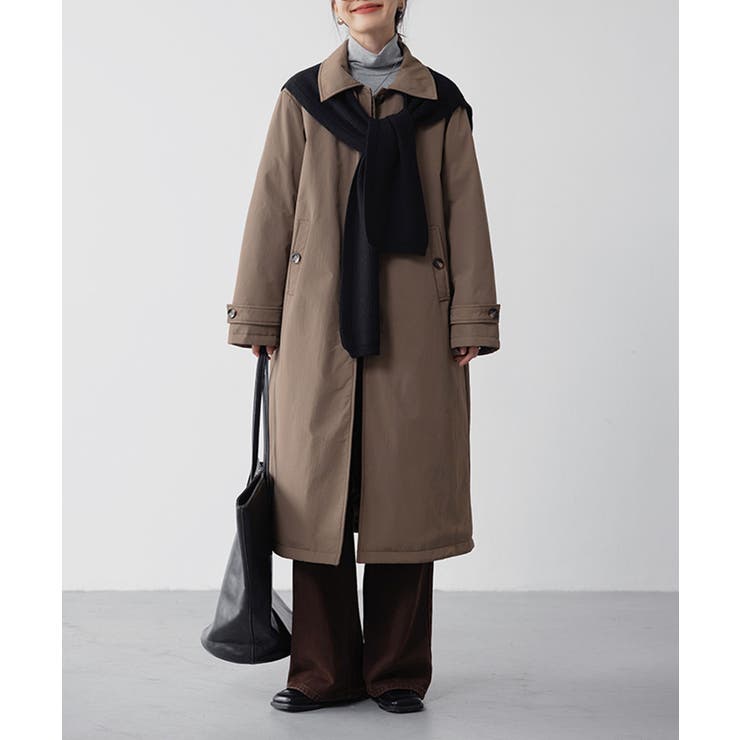 【BANICO】スタンドカラーロングコート | aimoha  | 詳細画像1 