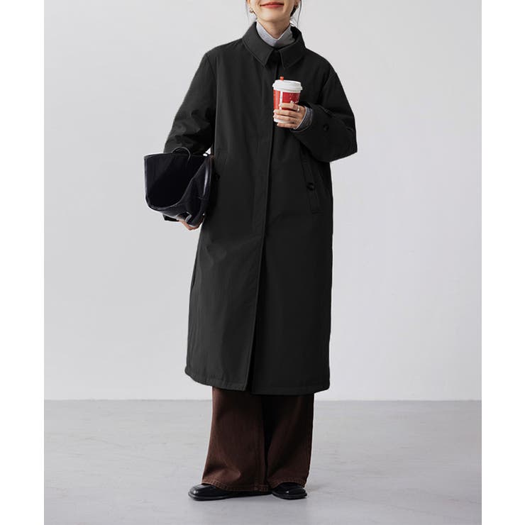 【BANICO】スタンドカラーロングコート | aimoha  | 詳細画像19 