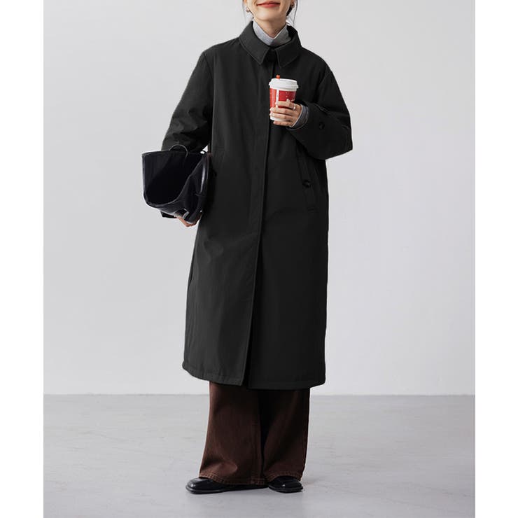 【BANICO】スタンドカラーロングコート | aimoha  | 詳細画像23 