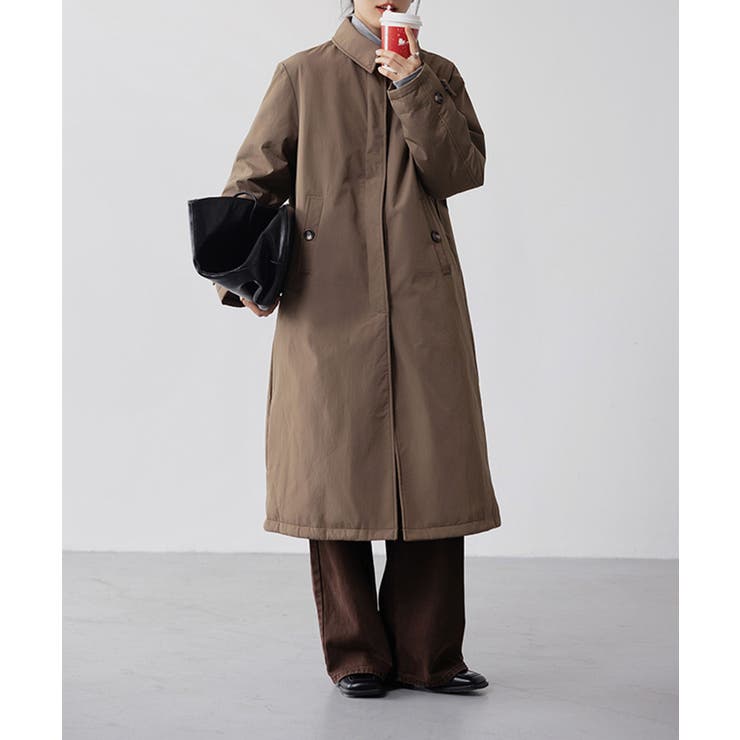 【BANICO】スタンドカラーロングコート | aimoha  | 詳細画像5 