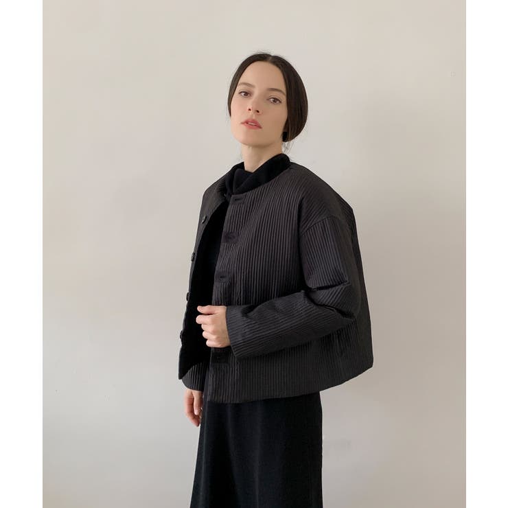 DECADE CLASSIC ノーカラーダウンジャケット | DECADECLASSIC | 詳細画像13 