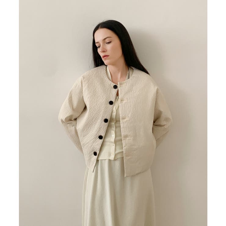 DECADE CLASSIC ノーカラーダウンジャケット | DECADECLASSIC | 詳細画像15 