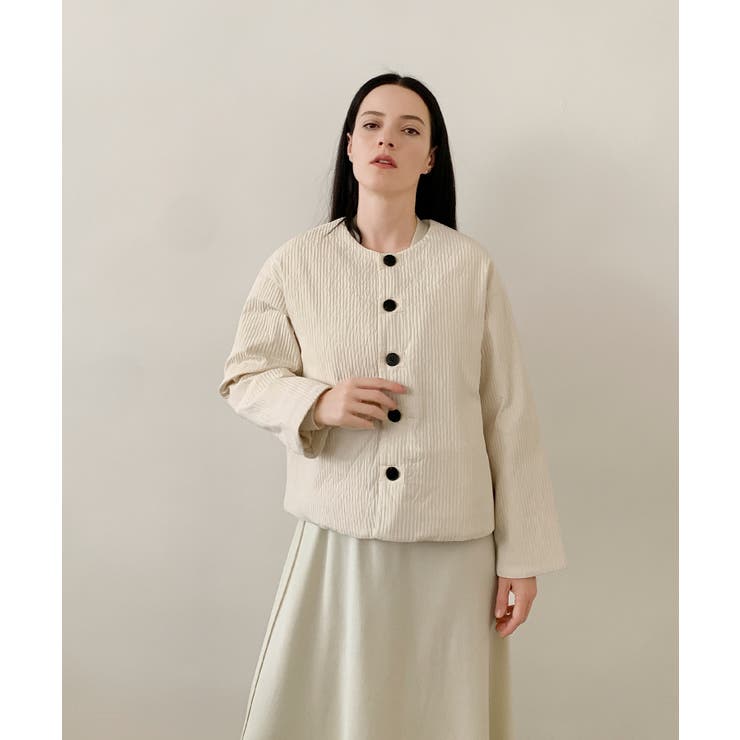 DECADE CLASSIC ノーカラーダウンジャケット | DECADECLASSIC | 詳細画像16 