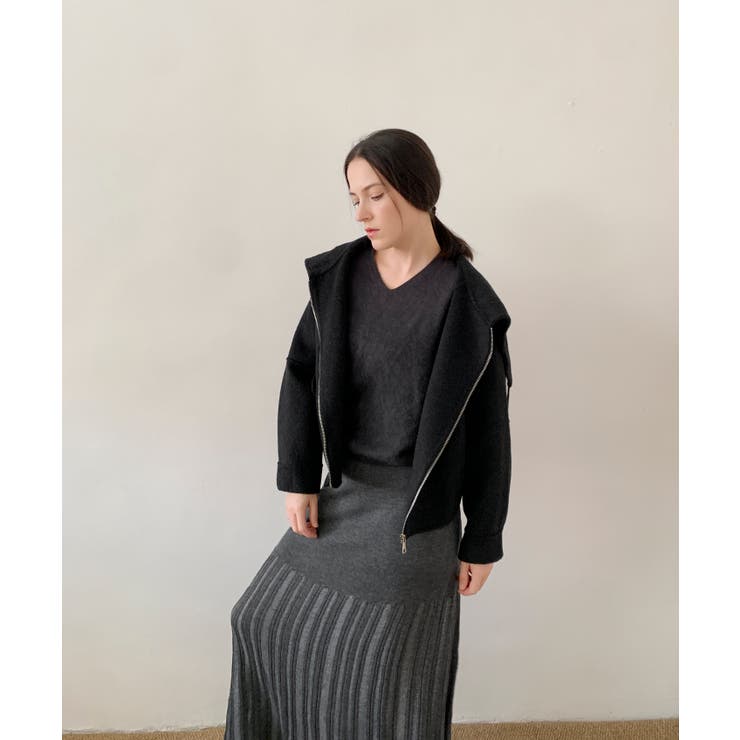 DECADE CLASSIC ビッグカラーリバーウールジャケット | DECADECLASSIC | 詳細画像10 