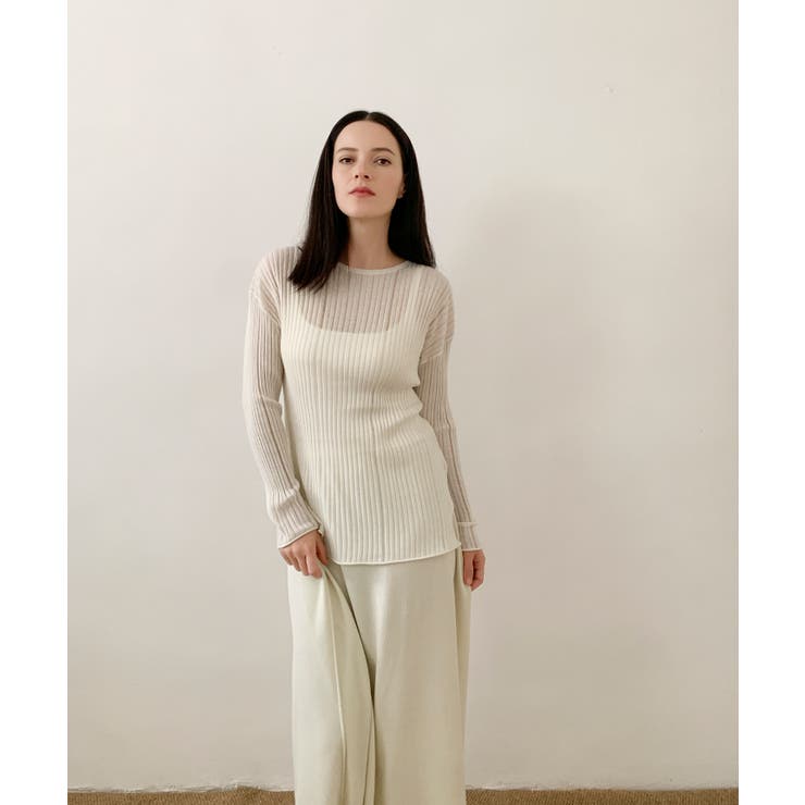 DECADE CLASSIC リブ編みニットフルオーバー | DECADECLASSIC | 詳細画像10 