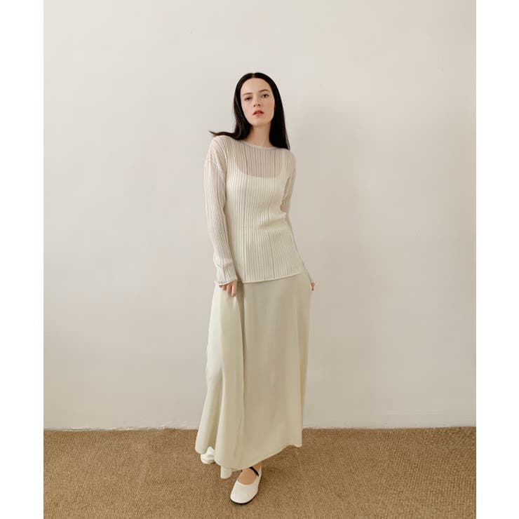 DECADE CLASSIC リブ編みニットフルオーバー | DECADECLASSIC | 詳細画像7 